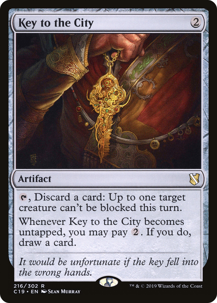 Key to the City (C19-216) [Commander 2019]