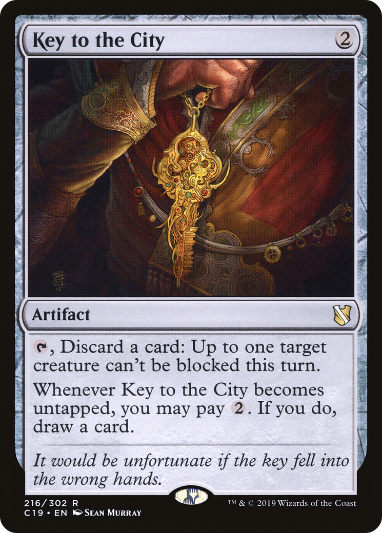 Key to the City (C19-216) [Commander 2019]