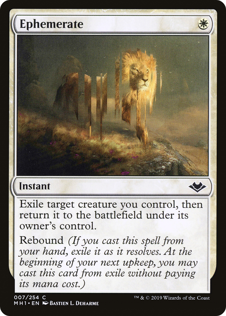 Ephemerate (MH1-007) [Modern Horizons]