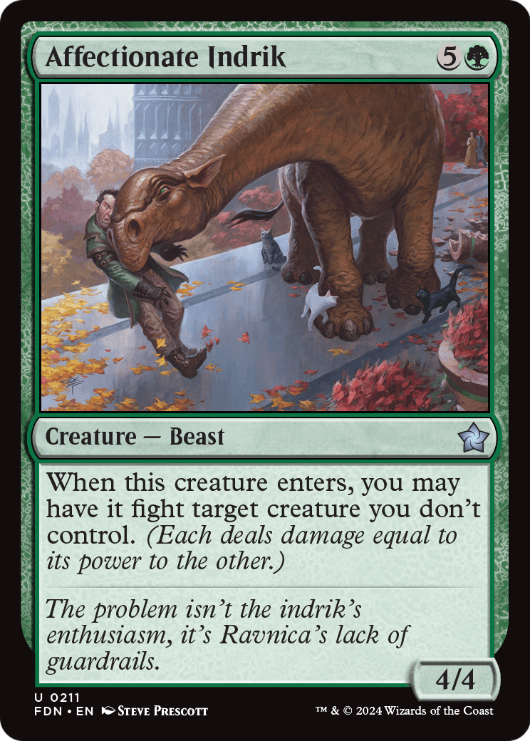 Affectionate Indrik (FDN-211) [Foundations]