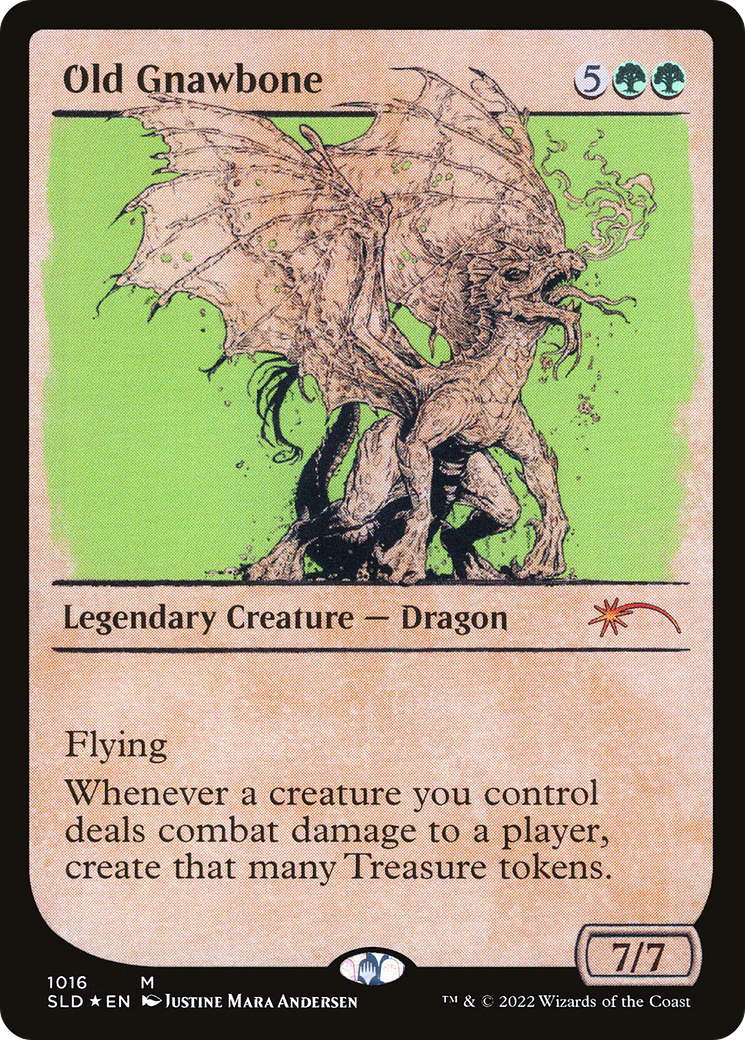 Old Gnawbone (SLD-1016) [Secret Lair Drop]: (Showcase) Foil