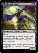 Mindwrack Harpy (CMM-869) [Commander Masters]: (enchantment)