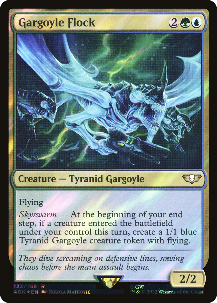 Gargoyle Flock (40K-123★) [Warhammer 40,000 Commander] Foil