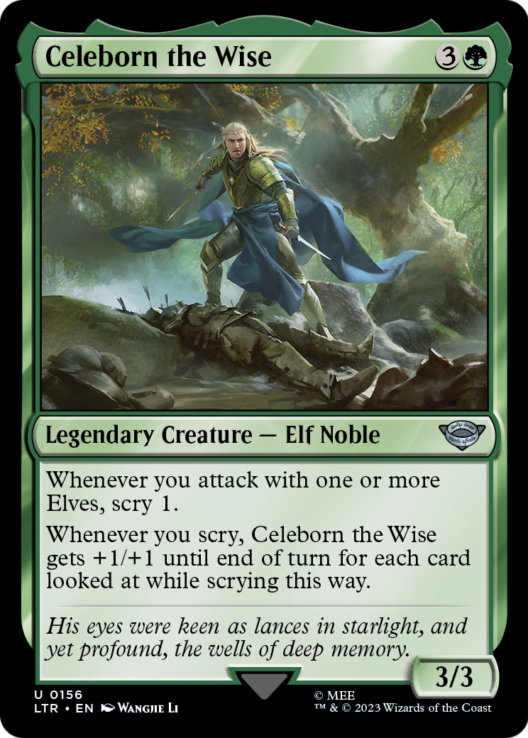 Celeborn the Wise (LTR-156) [The Lord of the Rings: Tales of Middle-earth]