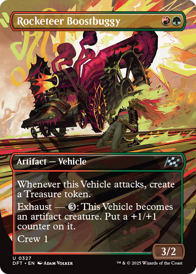 Rocketeer Boostbuggy (DFT-327) [Aetherdrift] (Borderless) Foil