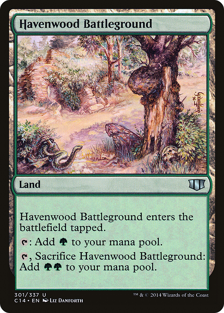 Havenwood Battleground (C14-301) [Commander 2014]