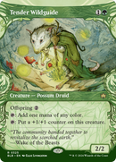 Tender Wildguide (BLB-325) [Bloomburrow]: (Showcase) (Borderless) Foil