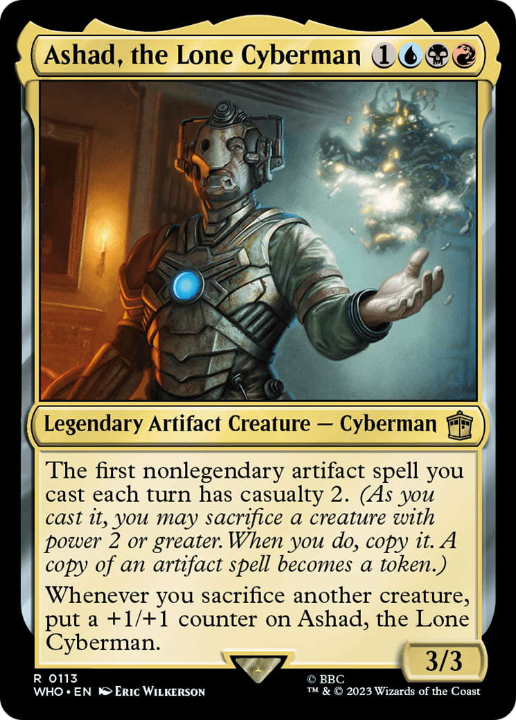 Ashad, the Lone Cyberman (WHO-113) [Doctor Who] Foil