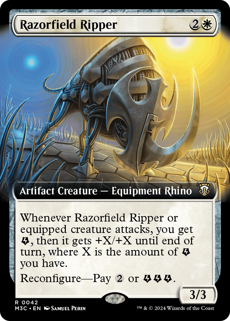 Razorfield Ripper (M3C-042) [Modern Horizons 3 Commander]: (Extended Art) Foil