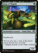 Fang of Shigeki (NEO-183) [Kamigawa: Neon Dynasty] Foil