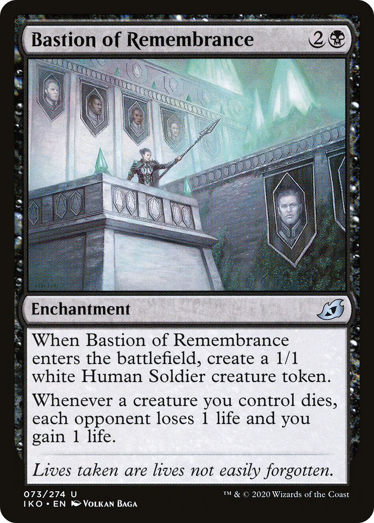 Bastion of Remembrance (IKO-073) [Ikoria: Lair of Behemoths] Foil
