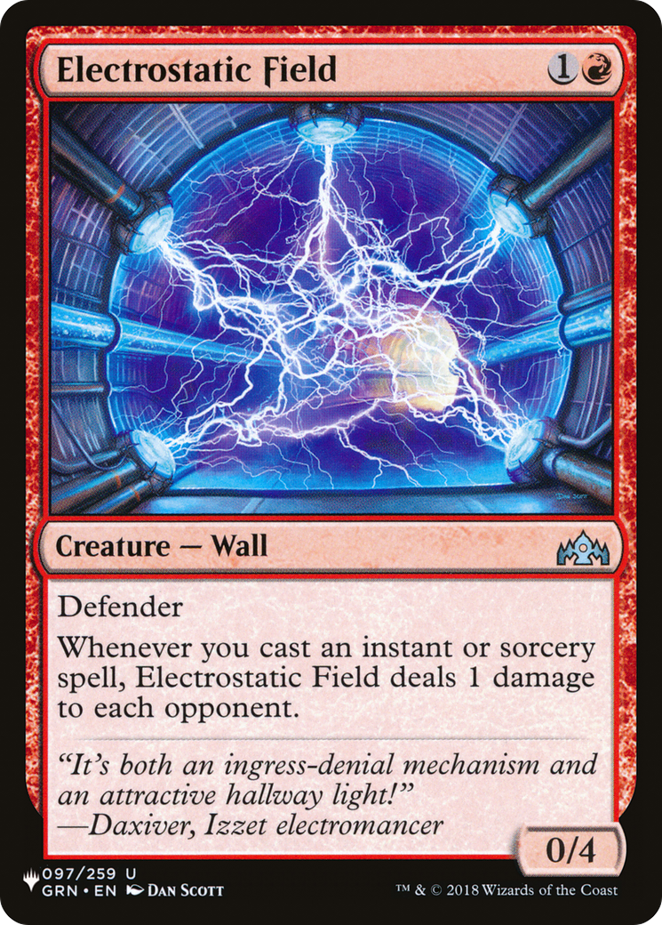Electrostatic Field (LIST-GRN-97) [The List]