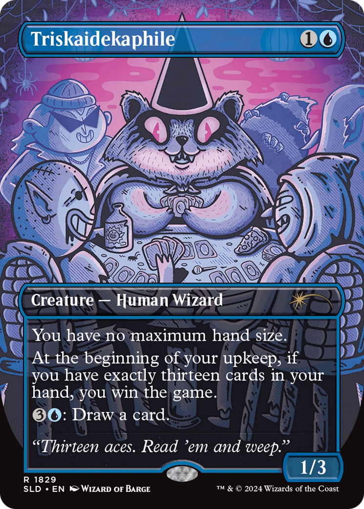 Triskaidekaphile (SLD-1829) [Secret Lair Drop] (Borderless) Foil