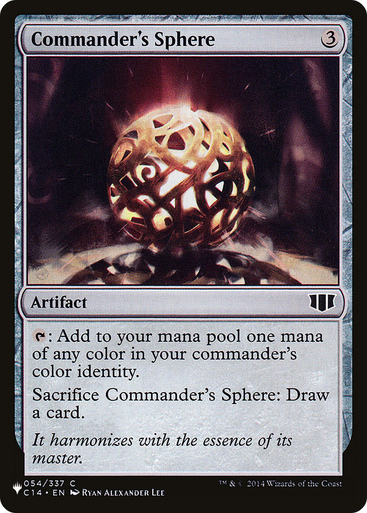 Commander's Sphere (LIST-C14-54) [The List]