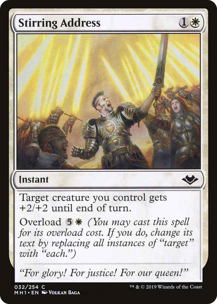Stirring Address (MH1-032) [Modern Horizons]