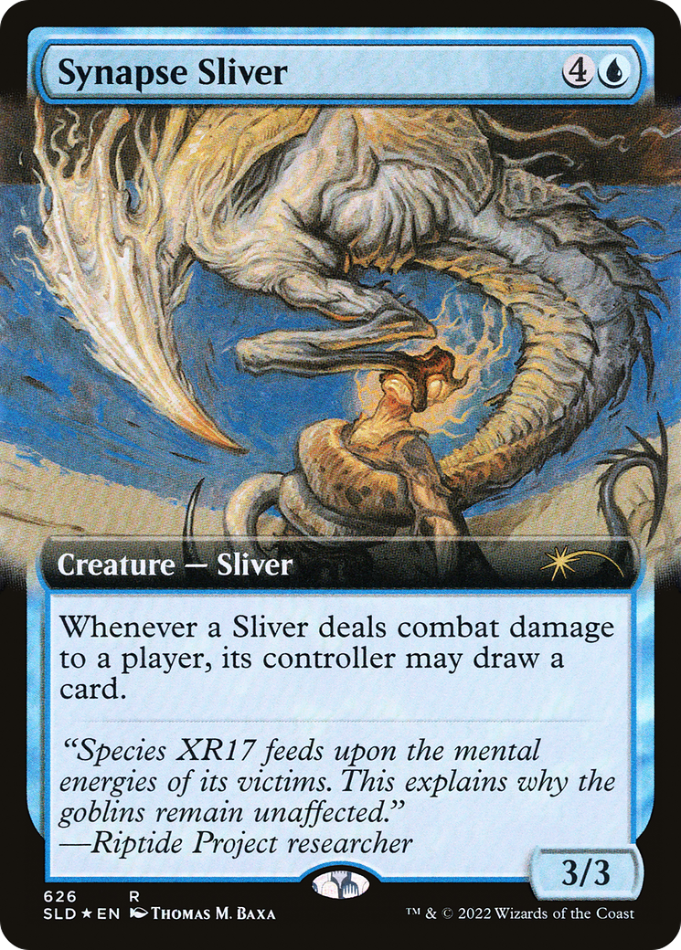 Synapse Sliver (Extended Art) (SLD-626) [Secret Lair Drop] Foil