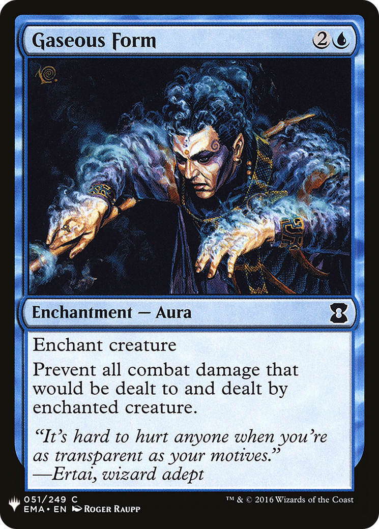 Gaseous Form (LIST-EMA-51) [The List]