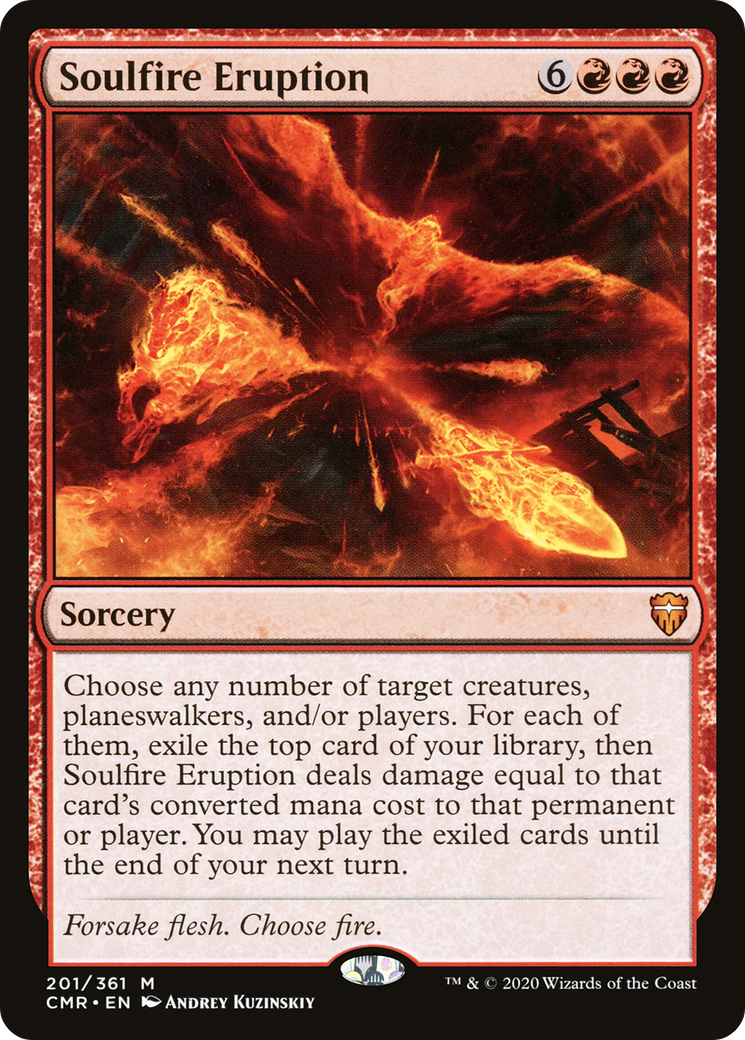 Soulfire Eruption (CMR-201) [Commander Legends]