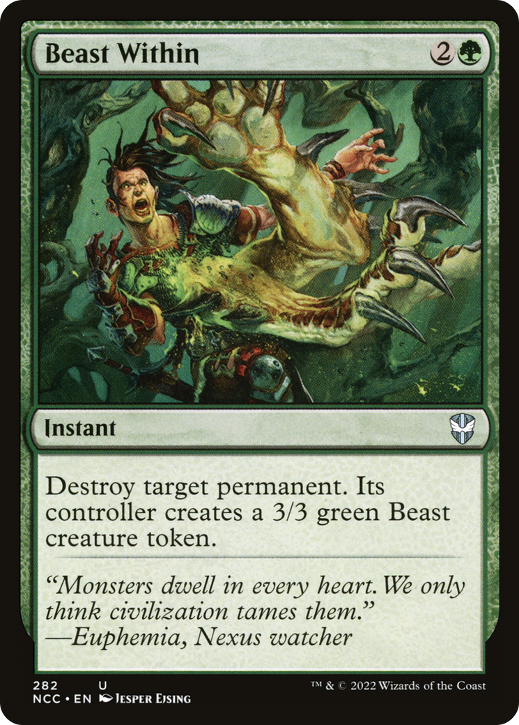 Beast Within (NCC-282) [New Capenna Commander]