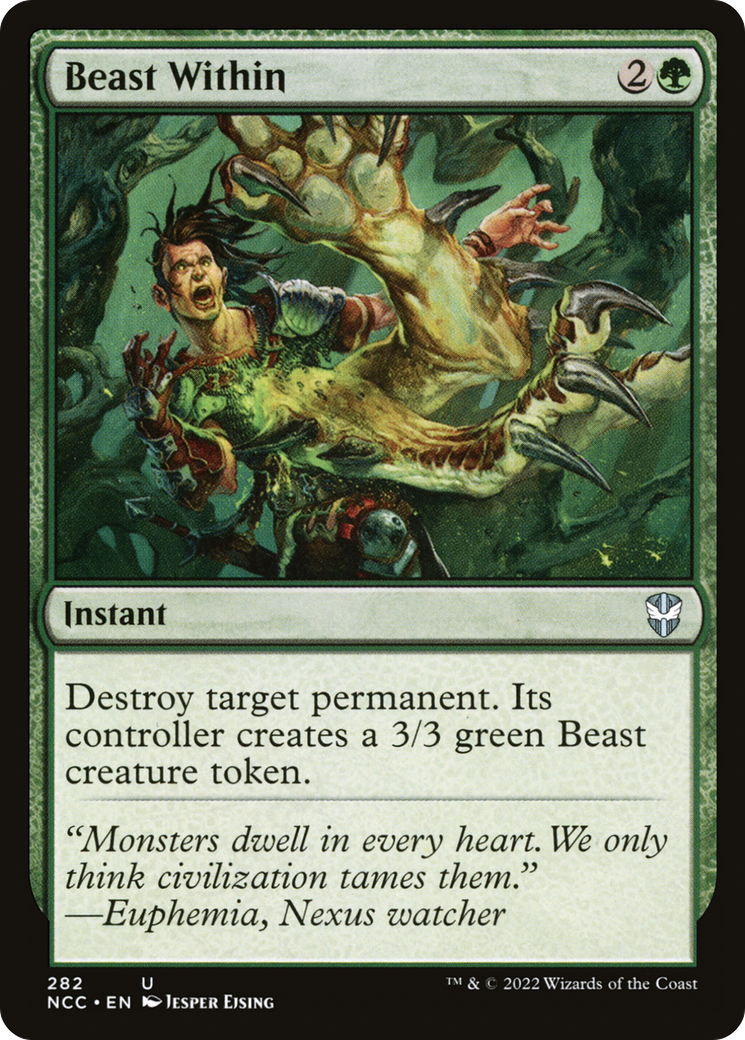 Beast Within (NCC-282) [New Capenna Commander]
