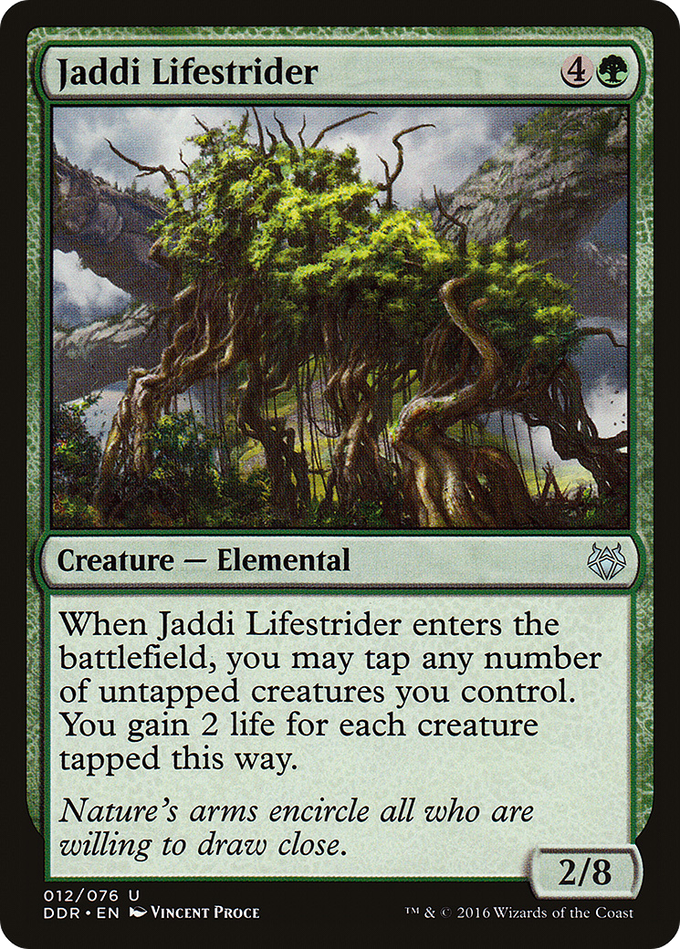 Jaddi Lifestrider (DDR-012) [Duel Decks: Nissa vs. Ob Nixilis]