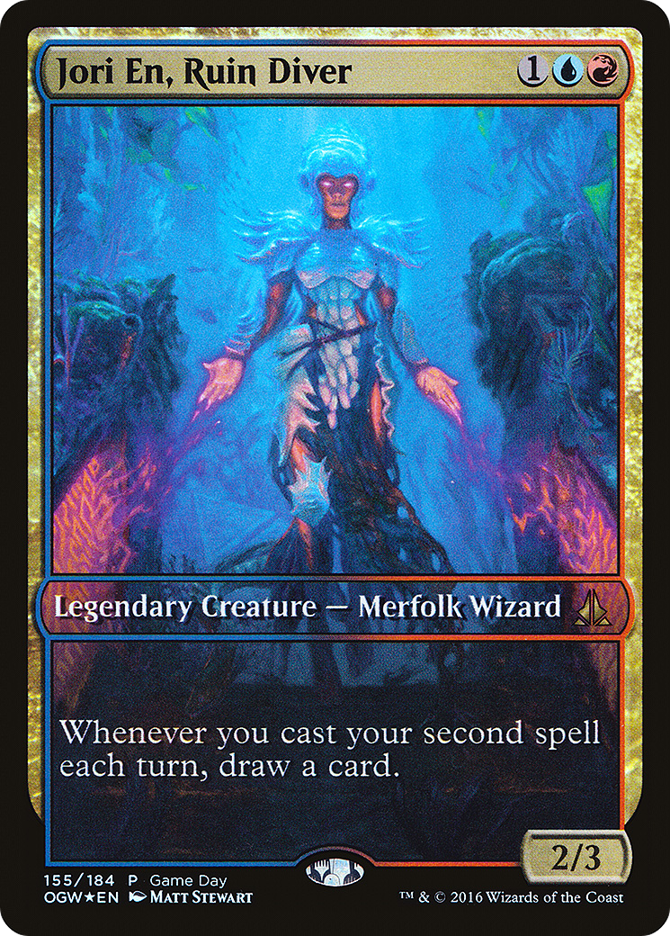 Jori En, Ruin Diver (GAME-155) [Oath of the Gatewatch Promos] Foil