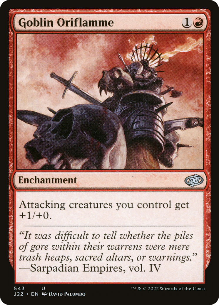 Goblin Oriflamme (J22-543) [Jumpstart 2022]