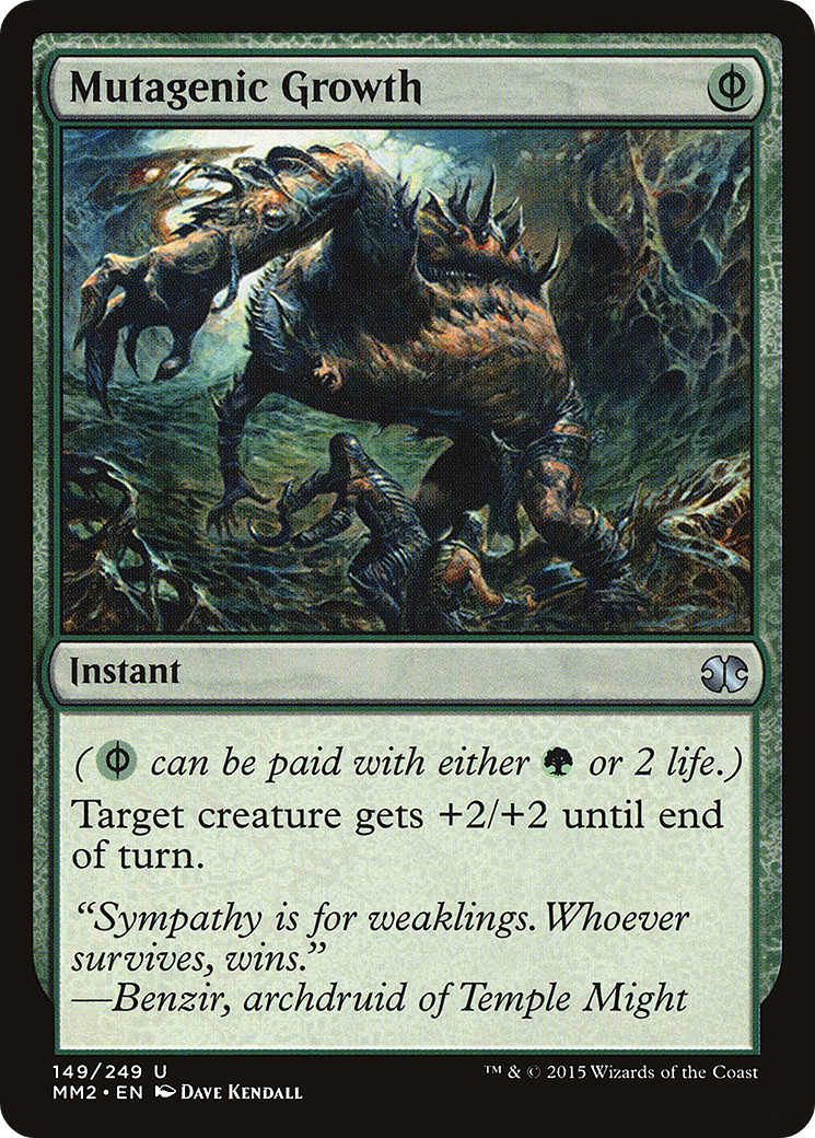 Mutagenic Growth (MM2-149) [Modern Masters 2015]