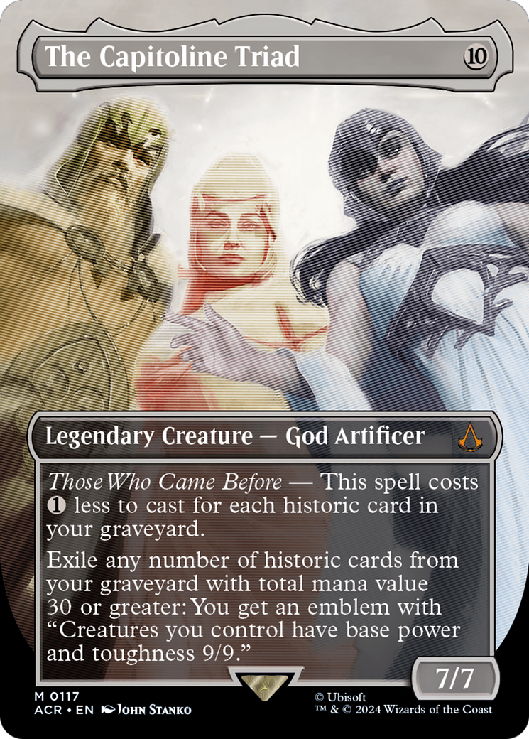 The Capitoline Triad (ACR-117) [Assassin's Creed] (Borderless)