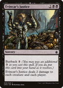 Evincar's Justice (CMA-058) [Commander Anthology]