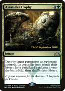 Assassin's Trophy (PRE-152S) [Guilds of Ravnica Promos] Foil