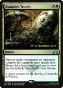 Assassin's Trophy (PRE-152S) [Guilds of Ravnica Promos] Foil