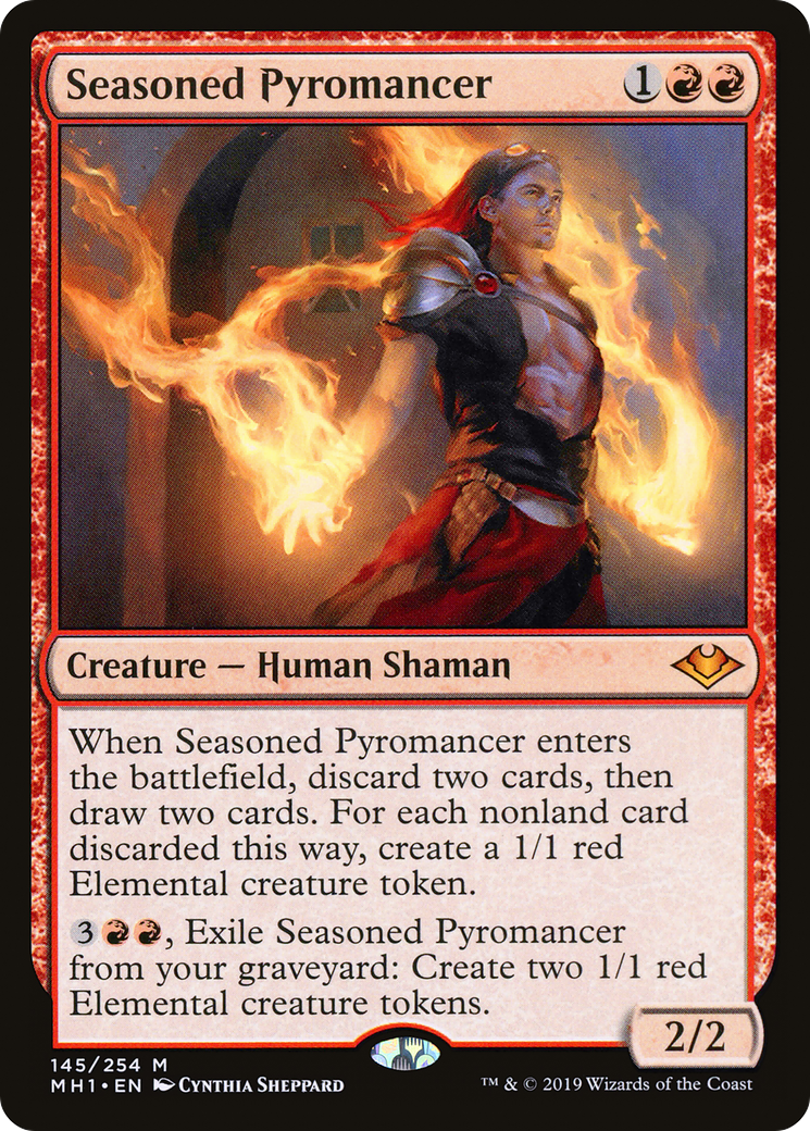Seasoned Pyromancer (MH1-145) [Modern Horizons]