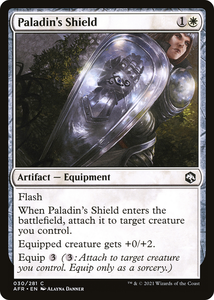 Paladin's Shield (AFR-030) [Adventures in the Forgotten Realms] Foil