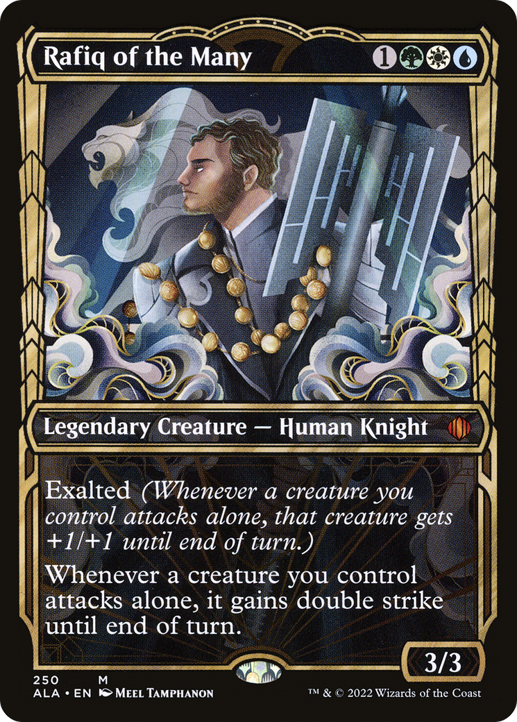Rafiq of the Many (LIST-250) [Shards of Alara]: (Showcase)