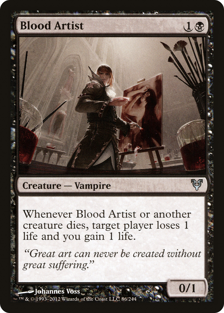 Blood Artist (AVR-086) [Avacyn Restored] Foil
