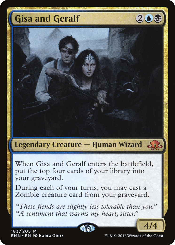 Gisa and Geralf (EMN-183) [Eldritch Moon]