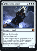 Enduring Angel (PRE-17S) [Innistrad: Midnight Hunt Promos] Foil