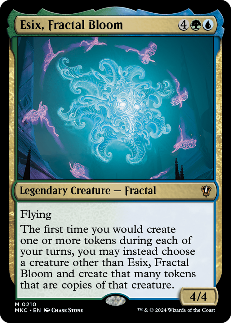 Esix, Fractal Bloom (MKC-210) [Murders at Karlov Manor Commander]