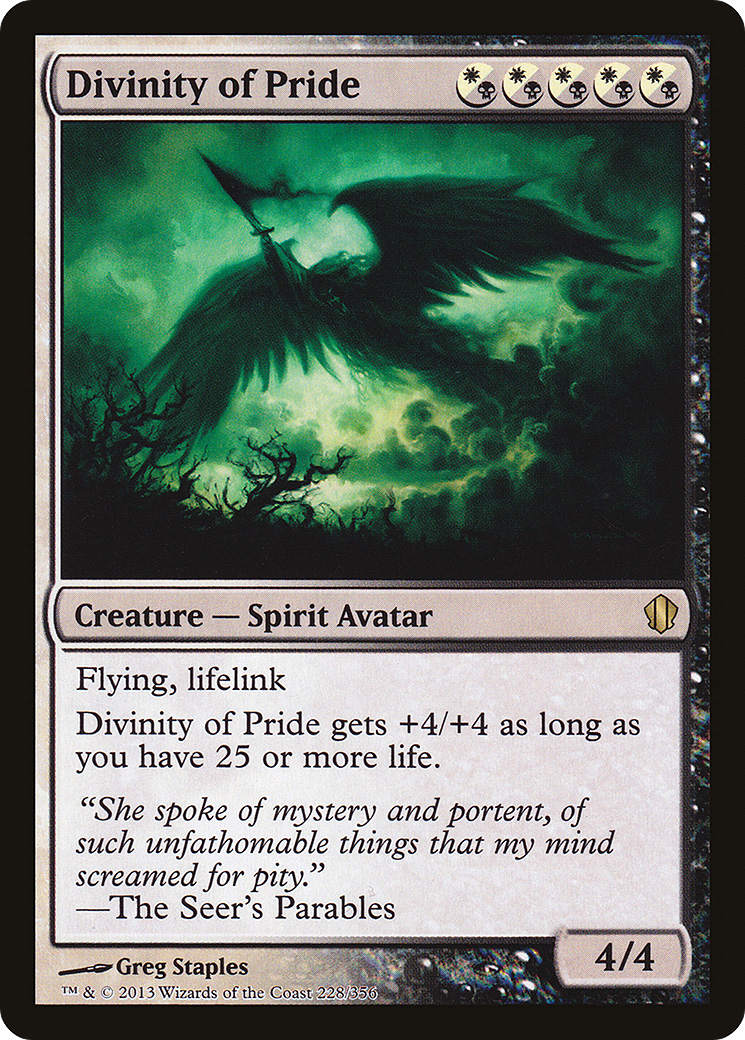 Divinity of Pride (C13-228) [Commander 2013]