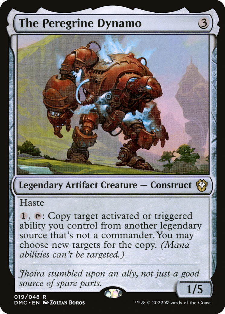 The Peregrine Dynamo (DMC-019) [Dominaria United Commander]