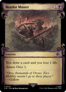 Mordor Muster (LTR-547) [The Lord of the Rings: Tales of Middle-earth]: (Showcase) Foil
