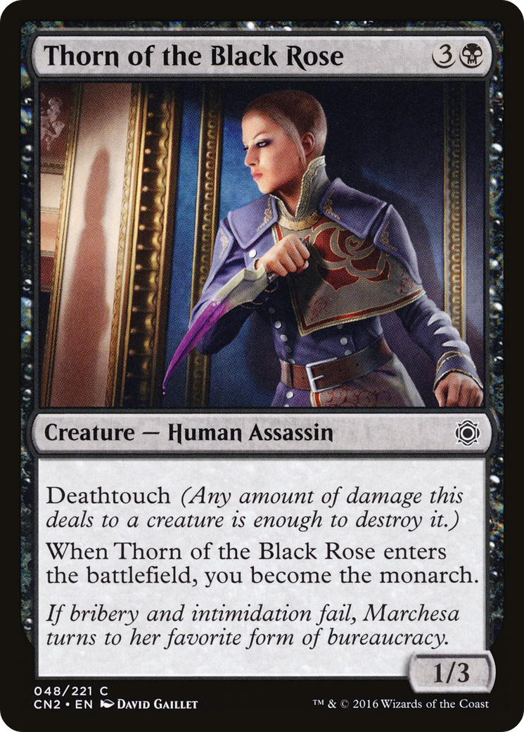 Thorn of the Black Rose (CN2-048) [Conspiracy: Take the Crown]