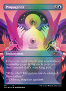 Propaganda // Propaganda (SLD-381) [Secret Lair Drop] (Borderless) Foil