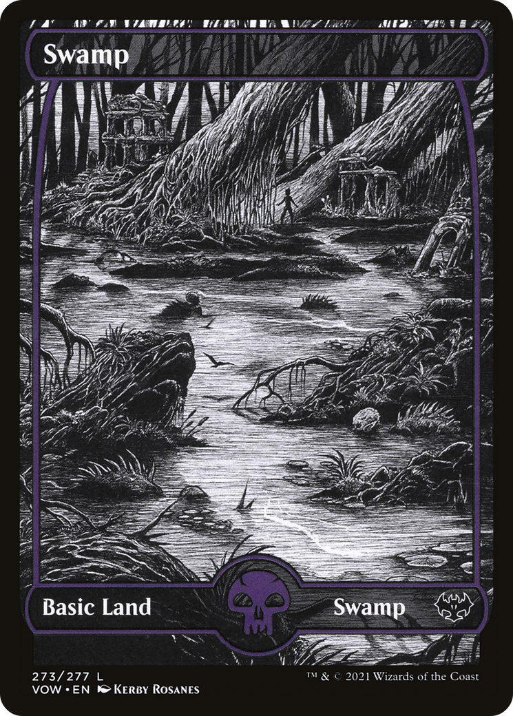 Swamp (VOW-273) [Innistrad: Crimson Vow]: (Showcase)