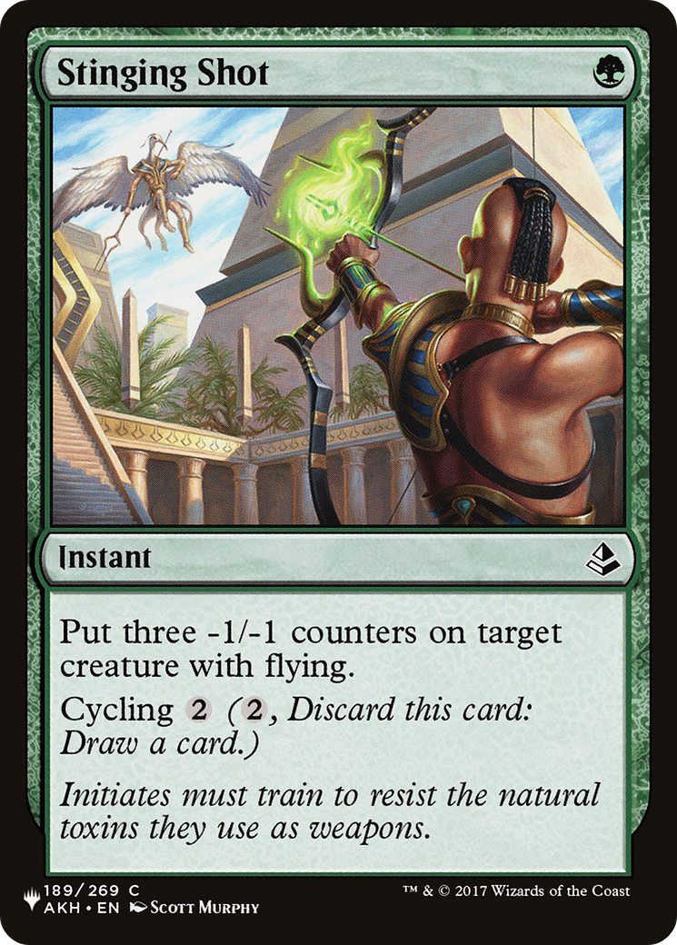 Stinging Shot (LIST-AKH-189) [The List]