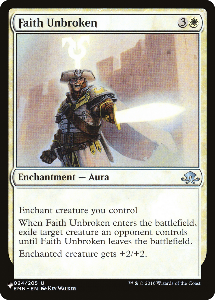 Faith Unbroken (LIST-EMN-24) [The List]