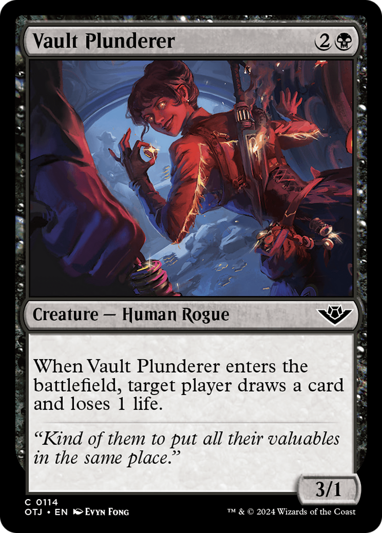 Vault Plunderer (OTJ-114) [Outlaws of Thunder Junction] Foil
