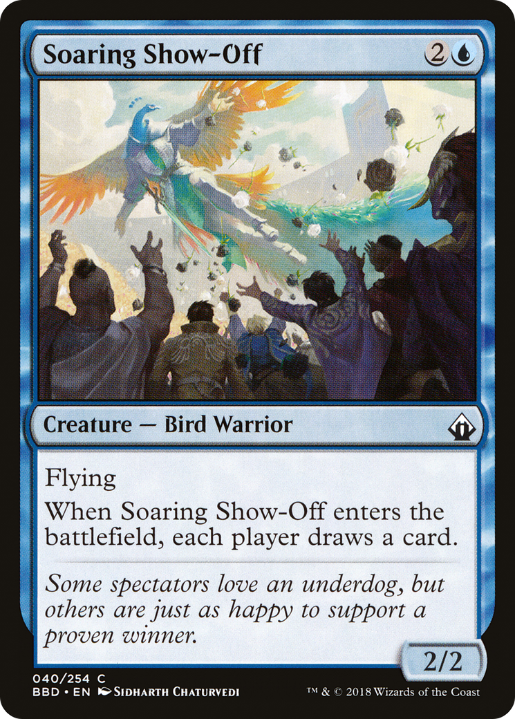 Soaring Show-Off (BBD-040) [Battlebond] Foil