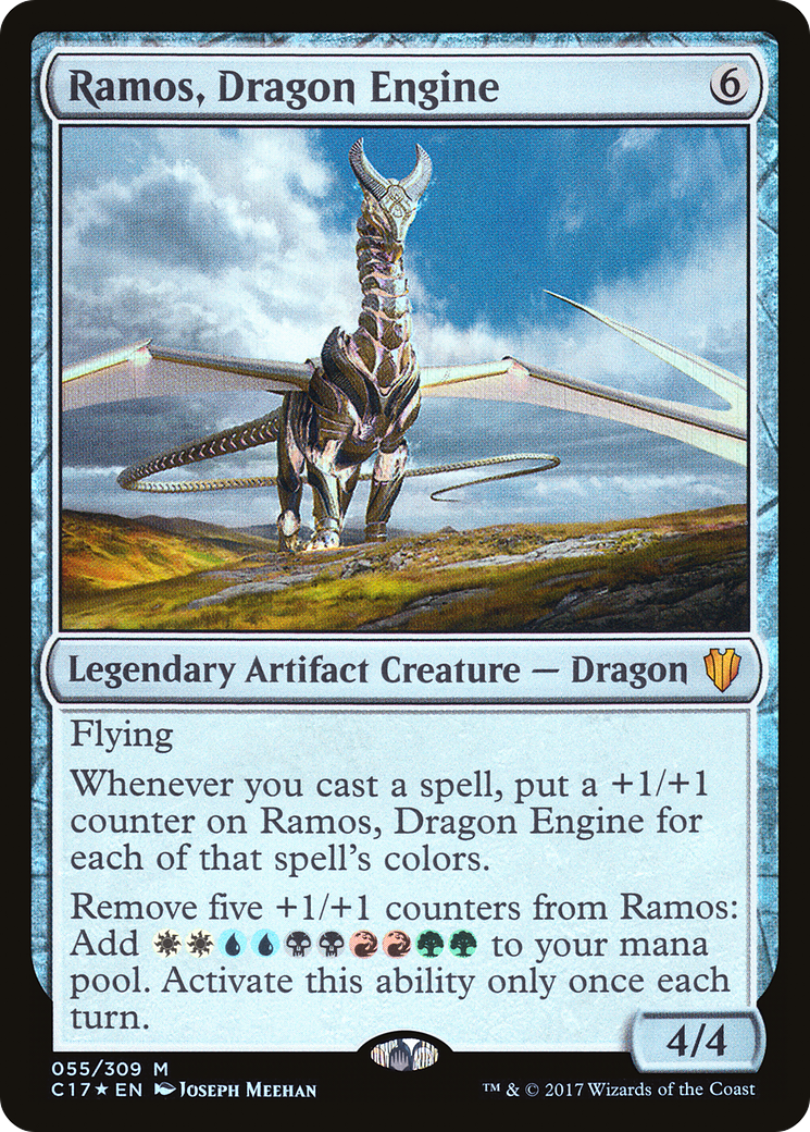 Ramos, Dragon Engine (C17-055) [Commander 2017] Foil